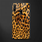 leopard fur glass case for realme narzo 10a image