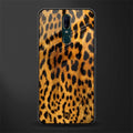 leopard fur glass case for oppo a9 image
