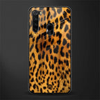 leopard fur glass case for redmi note 8 image