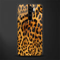 leopard fur glass case for redmi note 8 pro image