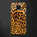 leopard fur glass case for poco m2 pro image
