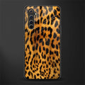 leopard fur glass case for realme 6 pro image