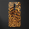 leopard fur glass case for oppo a9 2020 image