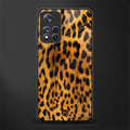 leopard fur glass case for xiaomi 11i 5g image
