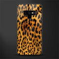 leopard fur glass case for samsung galaxy note 9 image