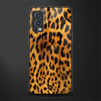 leopard fur glass case for oneplus nord 2 5g image