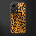 leopard fur glass case for phone case | glass case for oneplus nord 2t 5g