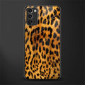 leopard fur glass case for samsung galaxy note 20 image