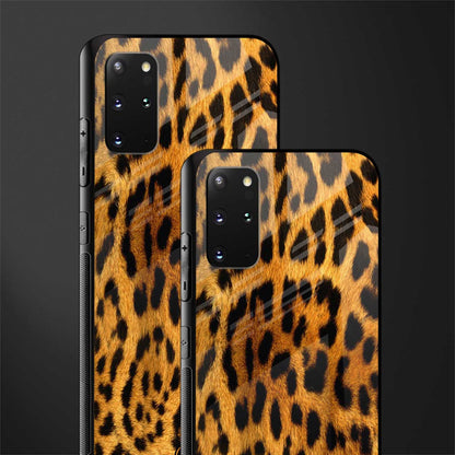 leopard fur glass case for samsung galaxy s20 plus image-2