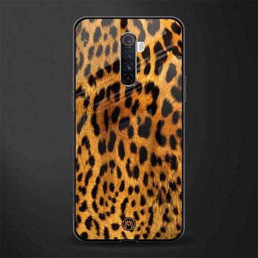 leopard fur glass case for realme x2 pro image