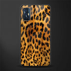 leopard fur glass case for vivo v17 image