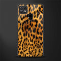 leopard fur glass case for oppo a15 image