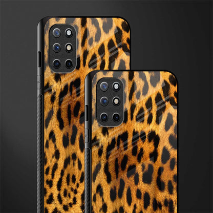 leopard fur glass case for oneplus 8t image-2