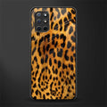 leopard fur glass case for oneplus 8t image