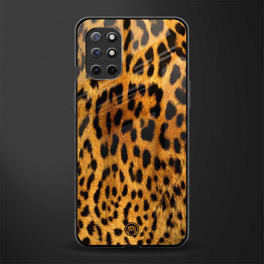 leopard fur glass case for oneplus 8t image