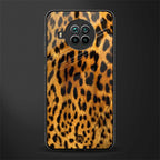 leopard fur glass case for mi 10i image