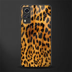 leopard fur glass case for vivo y51 image