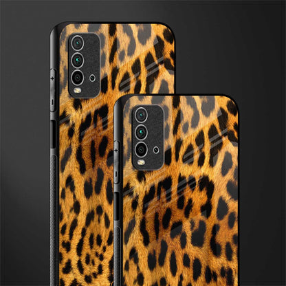 leopard fur glass case for redmi 9 power image-2