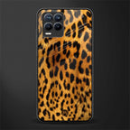 leopard fur glass case for realme 8 pro image