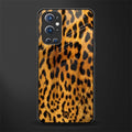 leopard fur glass case for oneplus 9 pro image