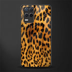 leopard fur glass case for realme narzo 30 5g image