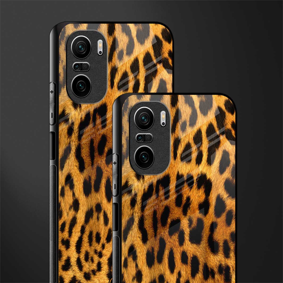 leopard fur glass case for mi 11x 5g image-2