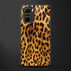 leopard fur glass case for mi 11x 5g image