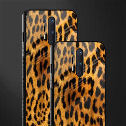 leopard fur glass case for oneplus 8 pro image-2