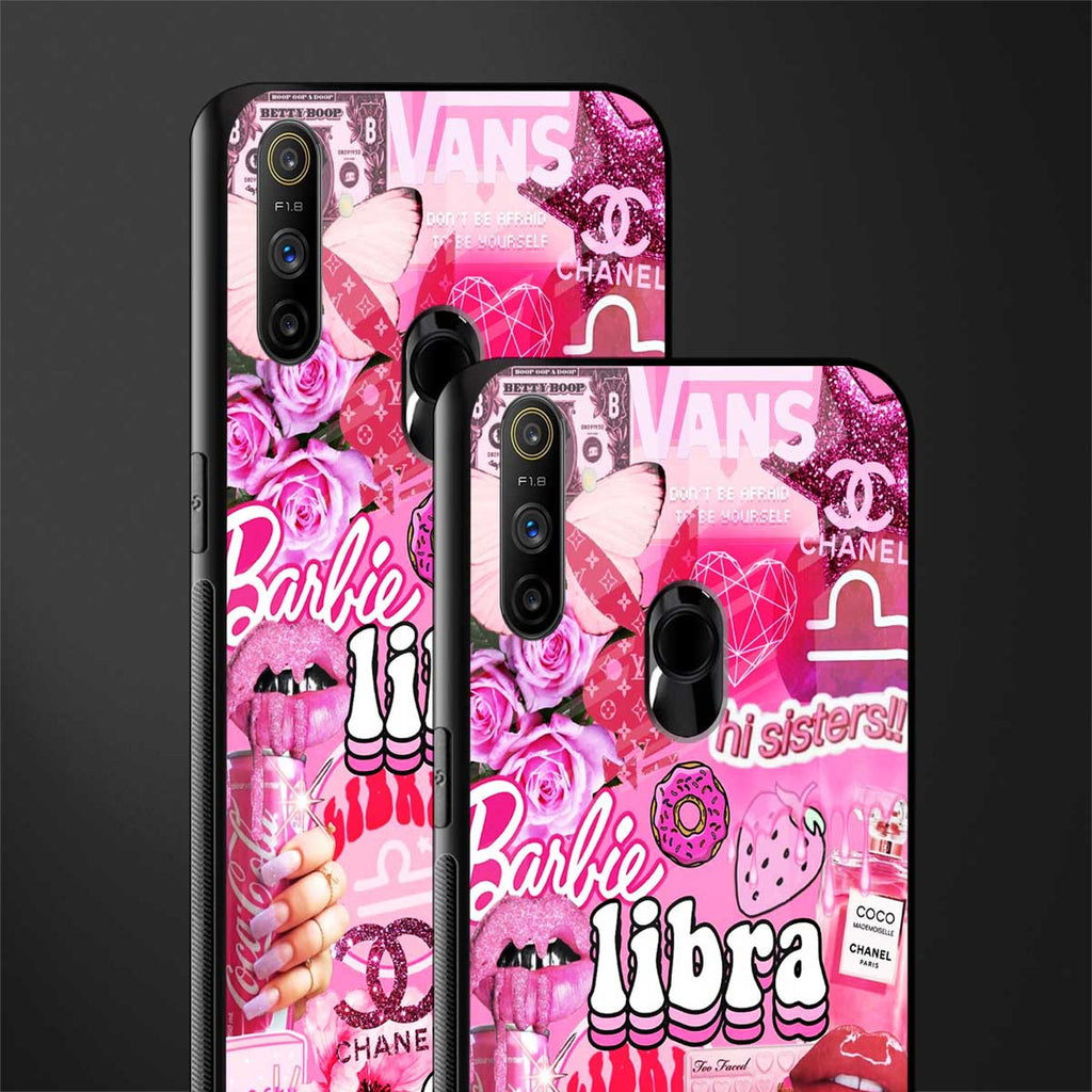 libra aesthetic collage glass case for realme narzo 10a image-2