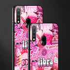 libra aesthetic collage glass case for vivo u20 image-2