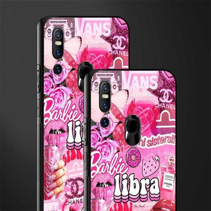 libra aesthetic collage glass case for vivo v15 image-2