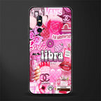 libra aesthetic collage glass case for vivo v15 pro image