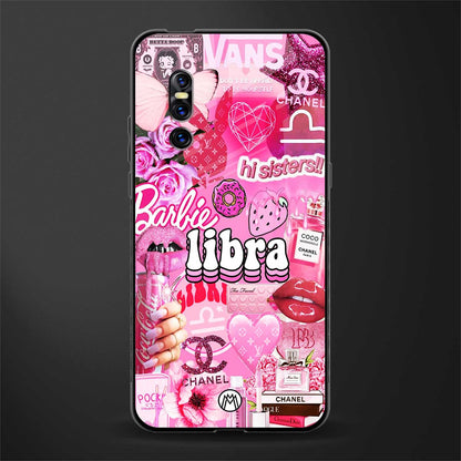 libra aesthetic collage glass case for vivo v15 pro image