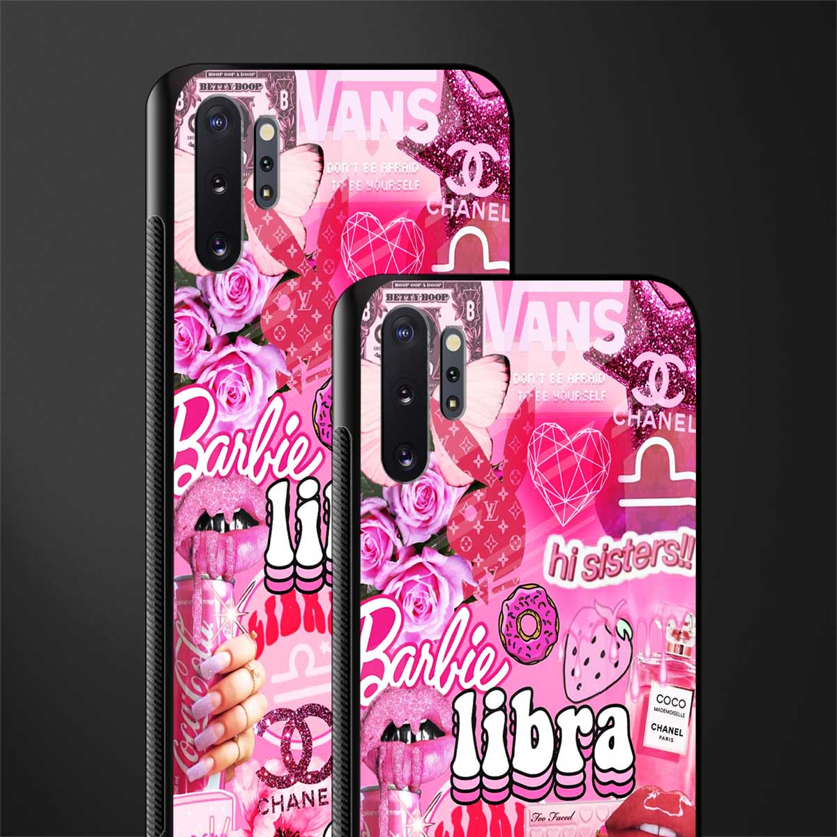 libra aesthetic collage glass case for samsung galaxy note 10 plus image-2