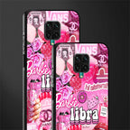 libra aesthetic collage glass case for poco m2 pro image-2