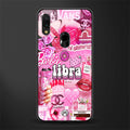 libra aesthetic collage glass case for redmi note 7 image