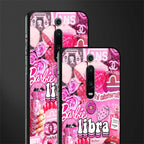 libra aesthetic collage glass case for redmi k20 pro image-2