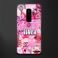 libra aesthetic collage glass case for samsung galaxy s9 plus image