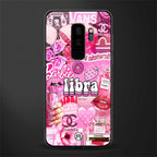 libra aesthetic collage glass case for samsung galaxy s9 plus image