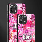 libra aesthetic collage glass case for mi 11 lite image-2