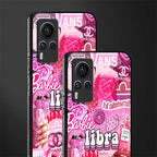 libra aesthetic collage glass case for vivo x60 pro image-2