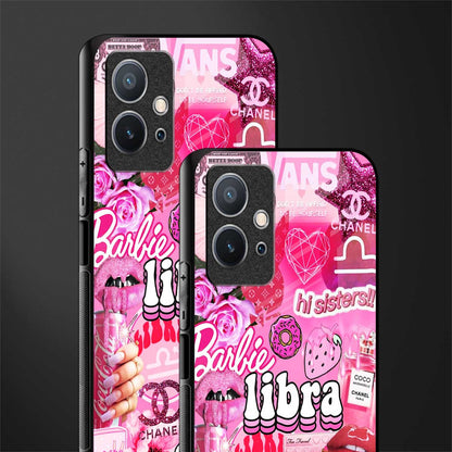 libra aesthetic collage glass case for vivo y75 5g image-2