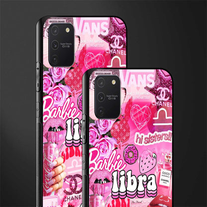 libra aesthetic collage glass case for samsung galaxy a91 image-2