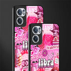 libra aesthetic collage glass case for oneplus nord ce 2 5g image-2