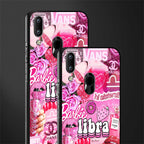 libra aesthetic collage glass case for vivo y95 image-2