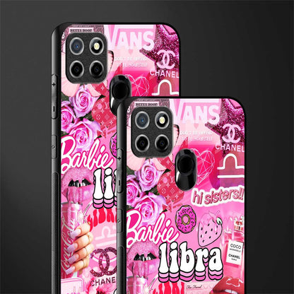 libra aesthetic collage glass case for realme narzo 30a image-2
