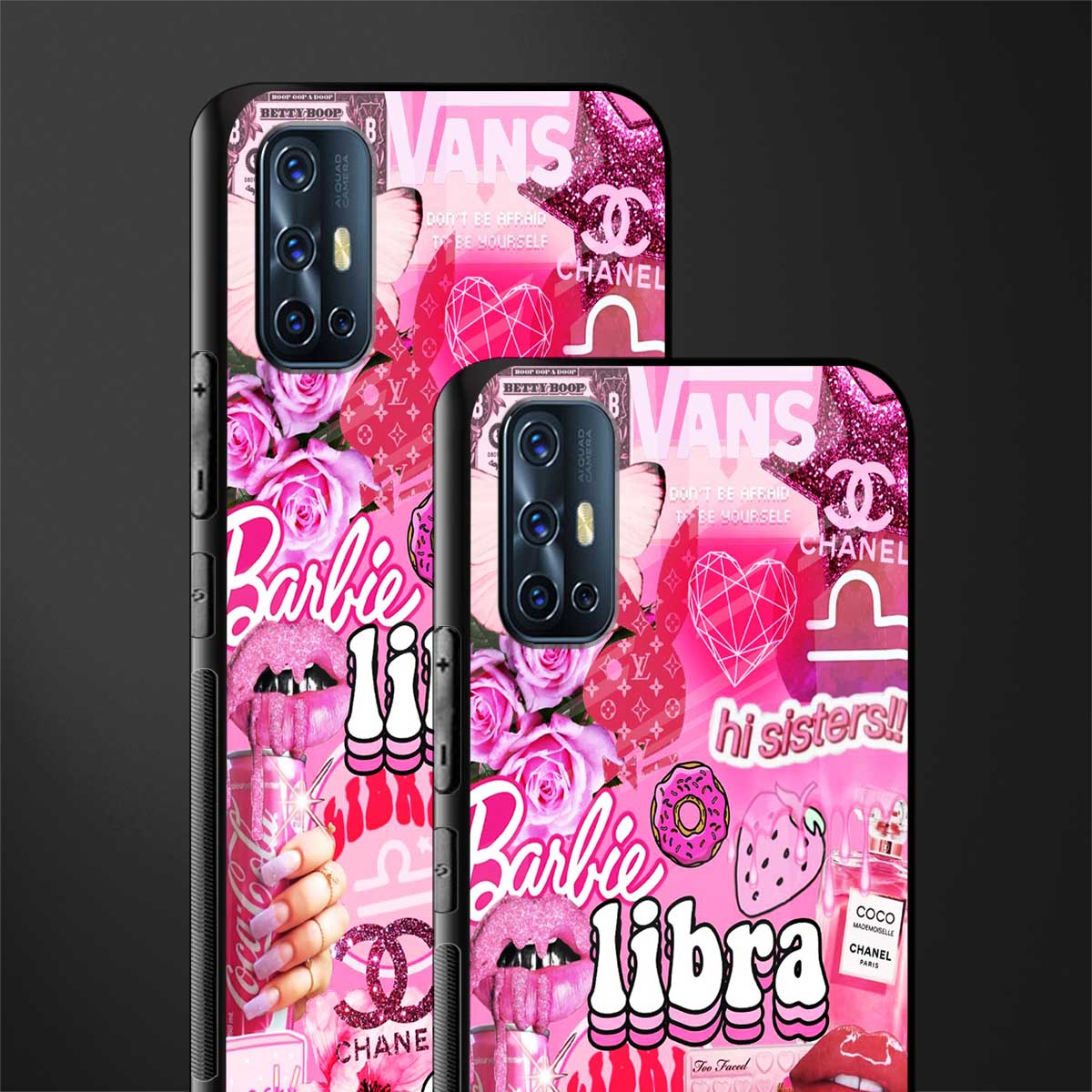 libra aesthetic collage glass case for vivo v17 image-2