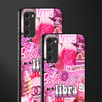 libra aesthetic collage glass case for samsung galaxy s20 fe image-2