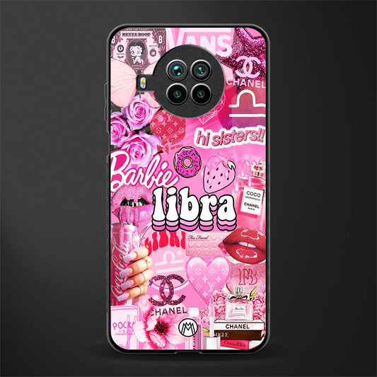 libra aesthetic collage glass case for mi 10i image