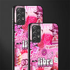 libra aesthetic collage glass case for samsung galaxy a32 4g image-2